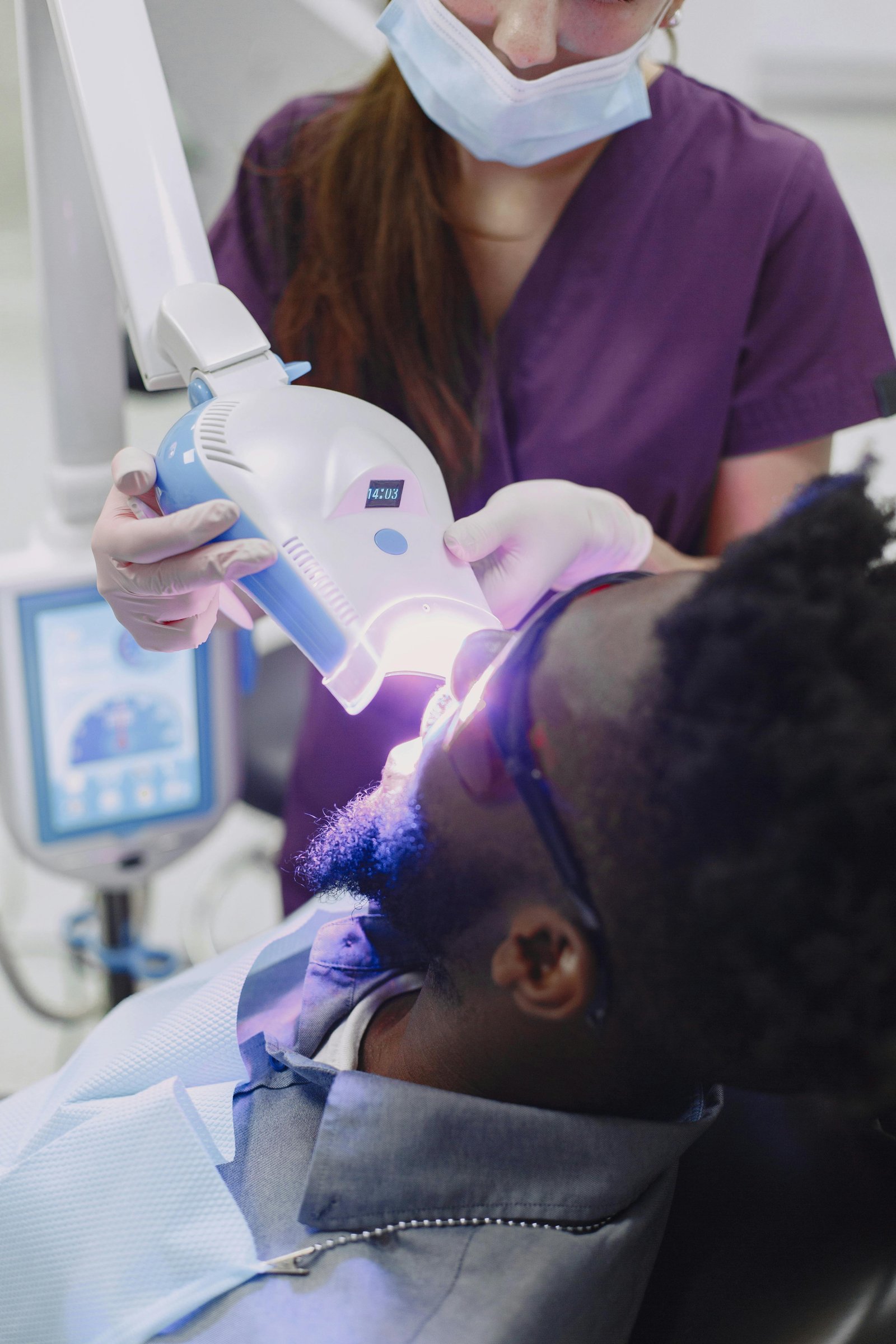 Teeth Whitening — anatomical illustration